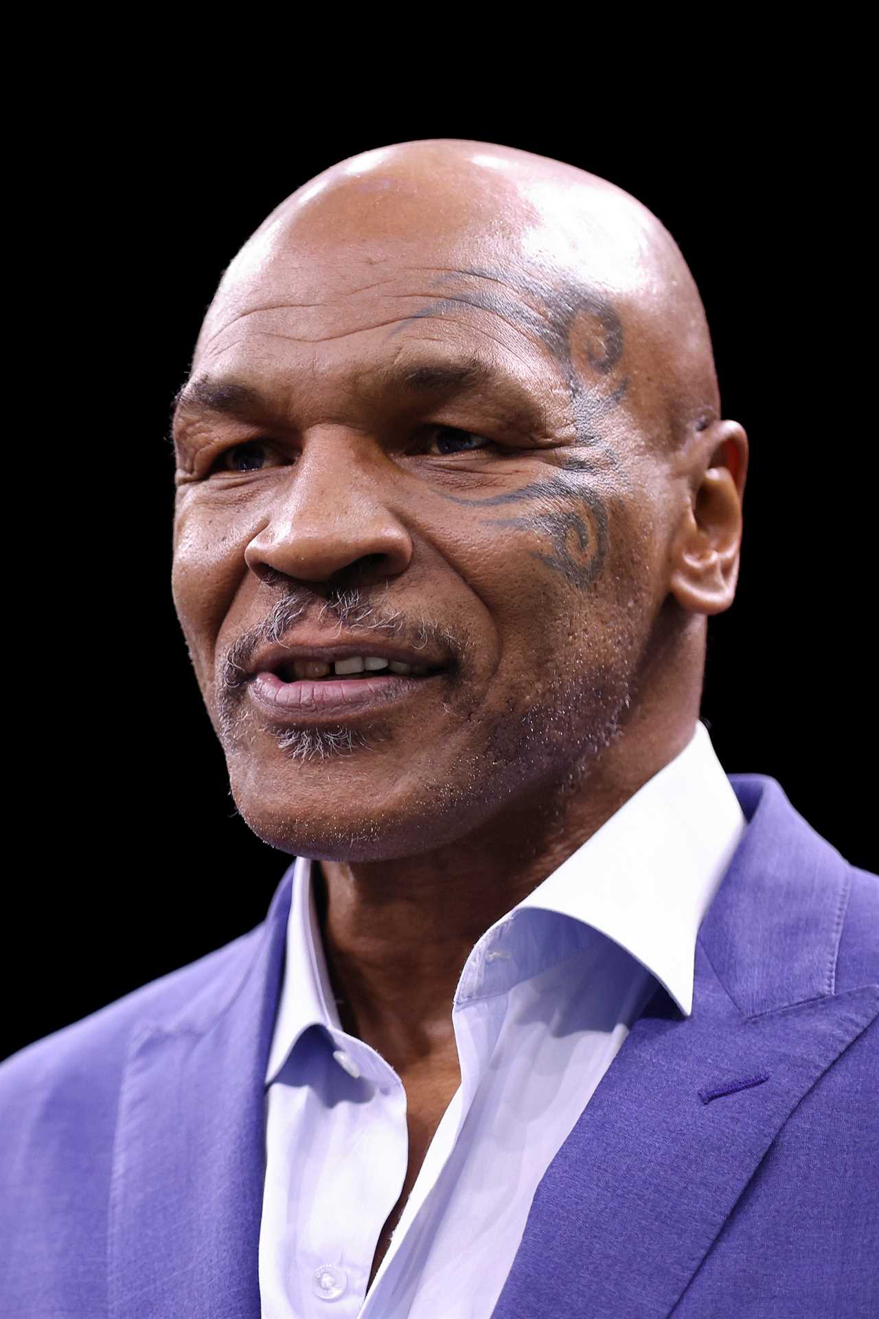 After receiving a brutal punch from boxing legend Mike Tyson, Mike Tyson vomited two years' worth of food.