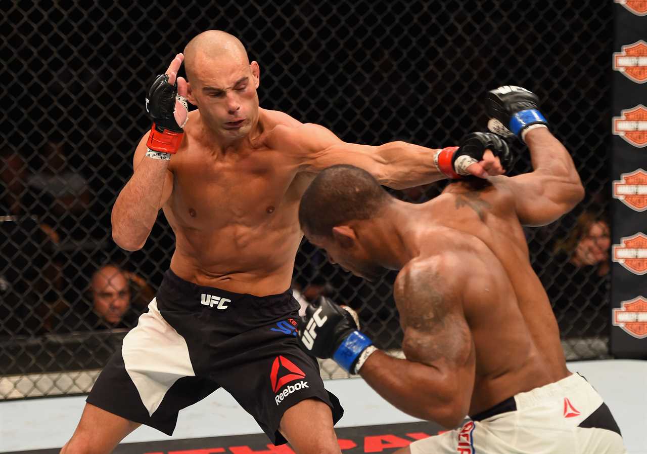 UFC legend shows incredible body transformation as he reveals that he has won the 'aggressive fight' against cancer.