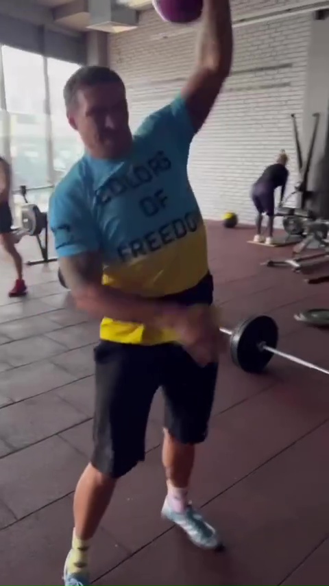 After the pair agree to a huge world title unification fight, Tyson Fury begins training camp for Oleksandr Uzyk