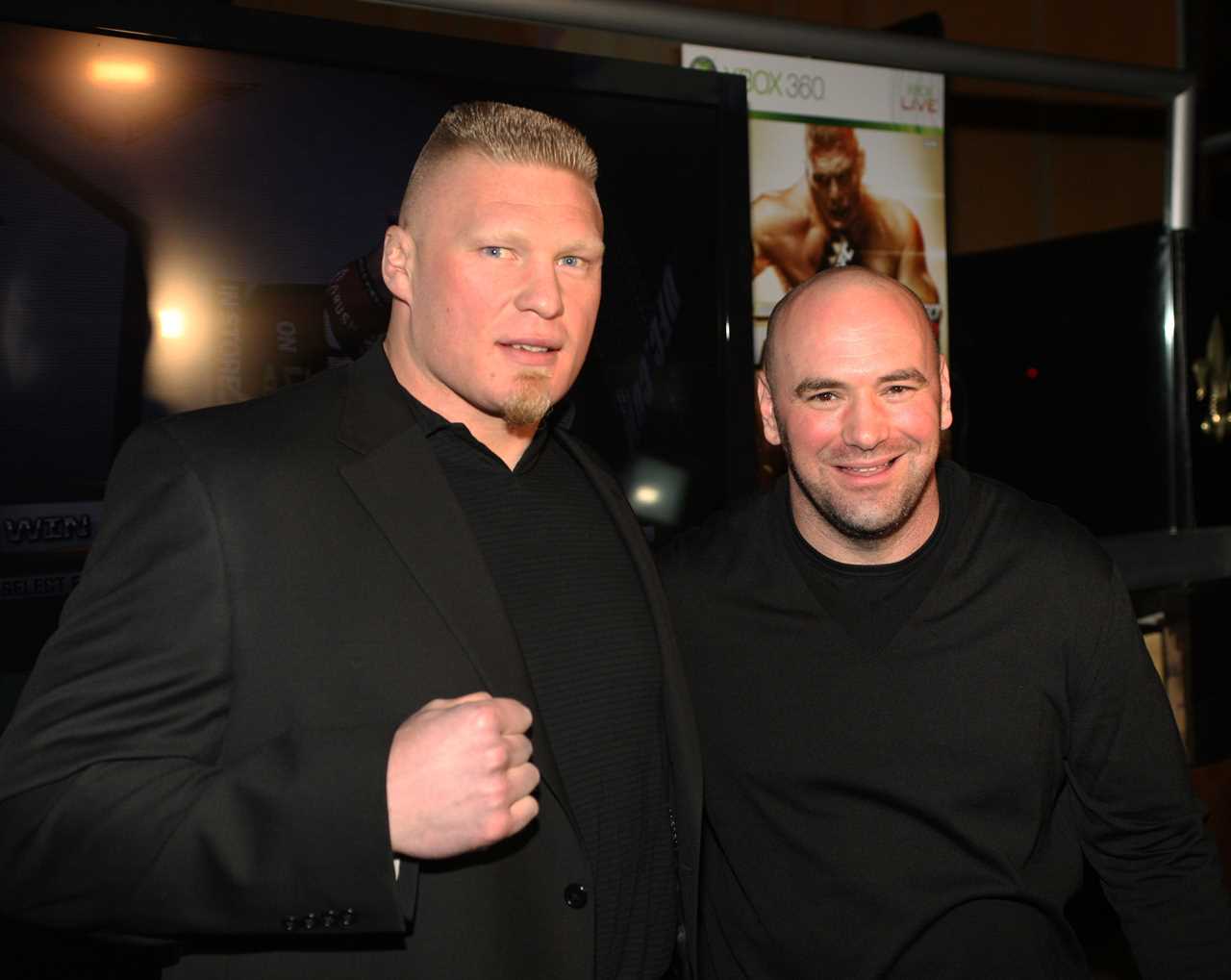 Dana White reveals that Brock Lesnar's UFC career has ended. He also discusses his 'great relationship’ with WWE legend Dana White
