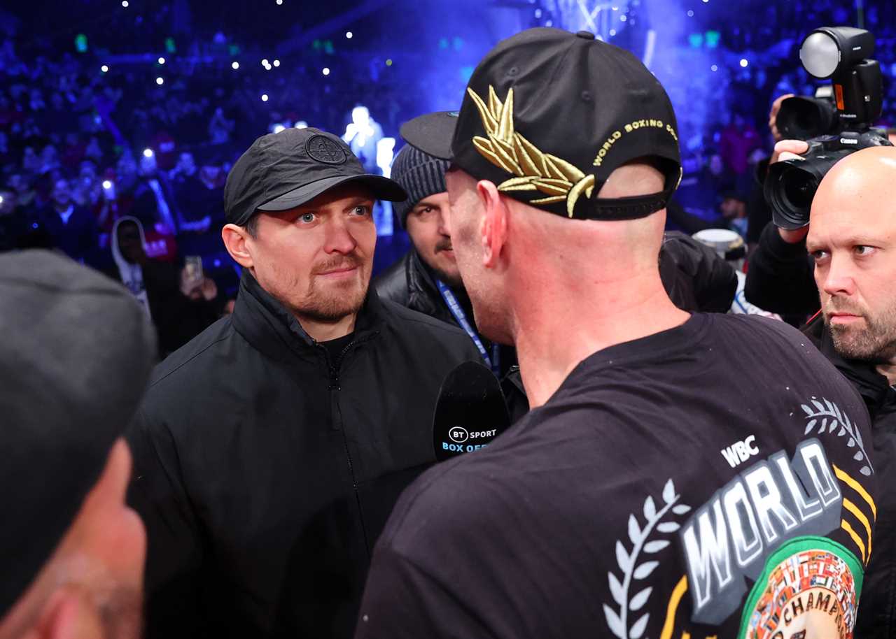 Tyson Fury offers Oleksandr Usyk new fight terms to ‘up the ante’ – but fans think he has different motive