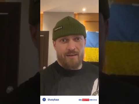 Stop whining and ducking! 🚨  Oleksandr Usyk replies to Tyson Fury rematch demands!
