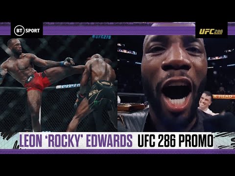 Leon Edwards UFC 286 Promo 🔥 Look At Me Now 👀 Rocky's Road to London 🇬🇧🇯🇲 BT Sport UFC