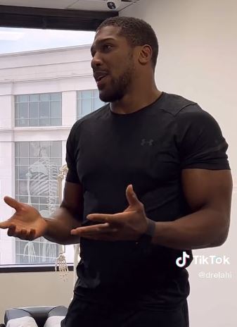 Anthony Joshua says, I've never felt anything similar before. - Anthony Joshua is subject to a bizarre and brutal treatment in advance of Franklin fight