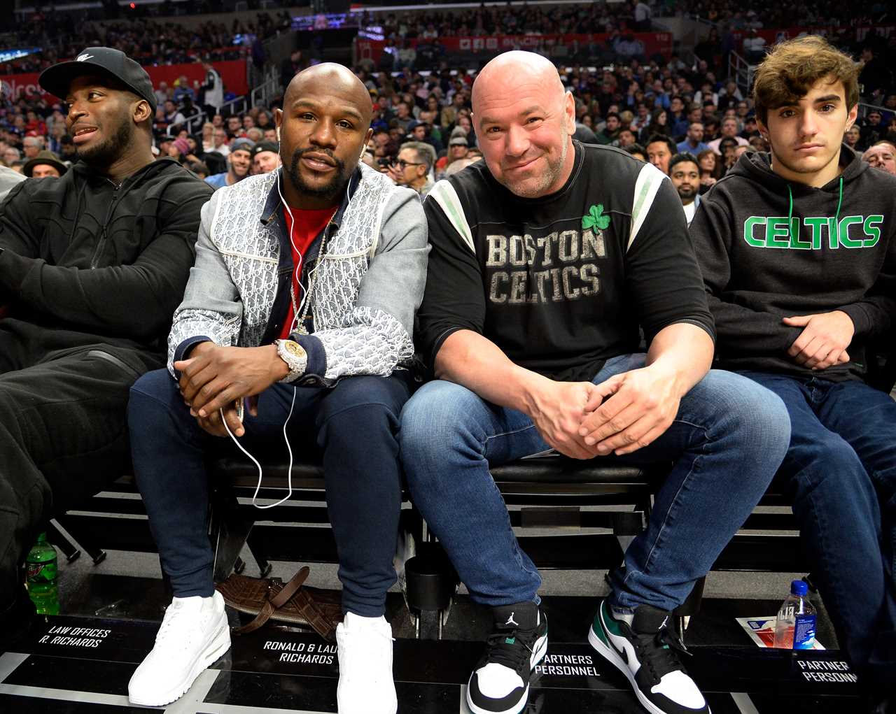 I'm not buying - Jake Paul, Floyd Mayweather are accused of staging an altercation with Dana White in the midst of fight rumours