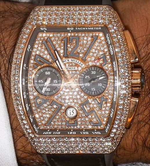 Dramatic moment: Amir Khan,'really scared', robs Faryal of her PS72k diamond-encrusted watch. Faryal cries