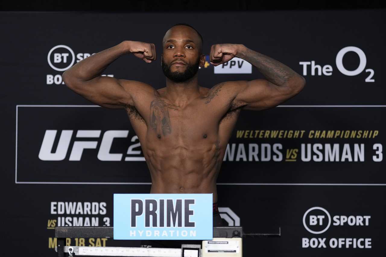Leon Edwards' incredible seven-year transformation to a fitter body after working with the same coach as Anthony Joshua or Jack Grealish
