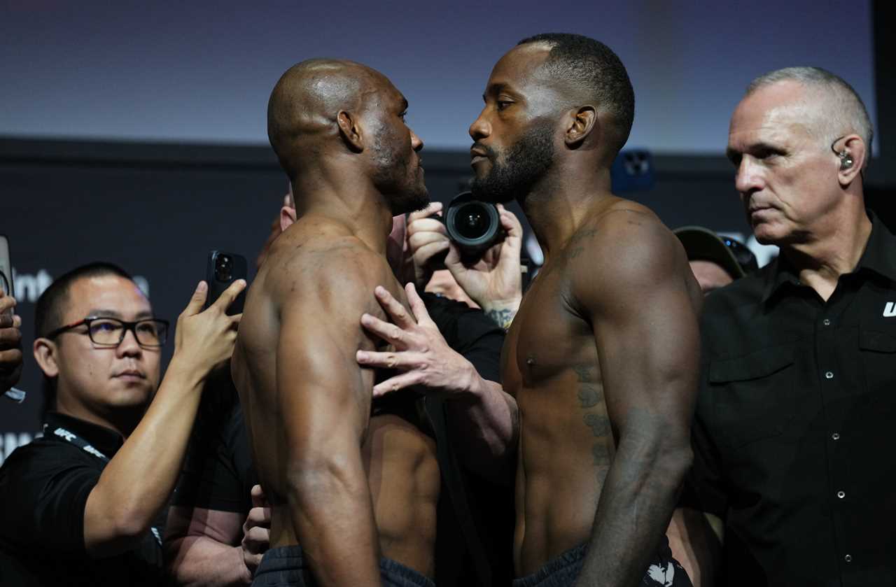 As shock as Colby Covington appears as back-up, Leon Edwards and Kamaru Uman weigh in for UFC 286 Trilogy