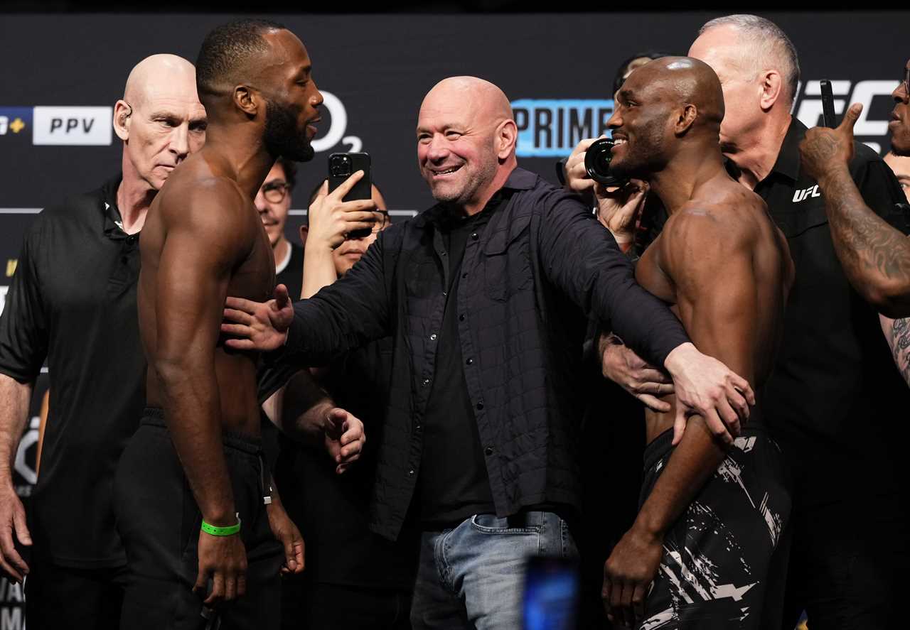 Leon Edwards was urged to take in the special atmosphere at O2 Arena before his UFC 286 trilogy fight with Kamaru Uman