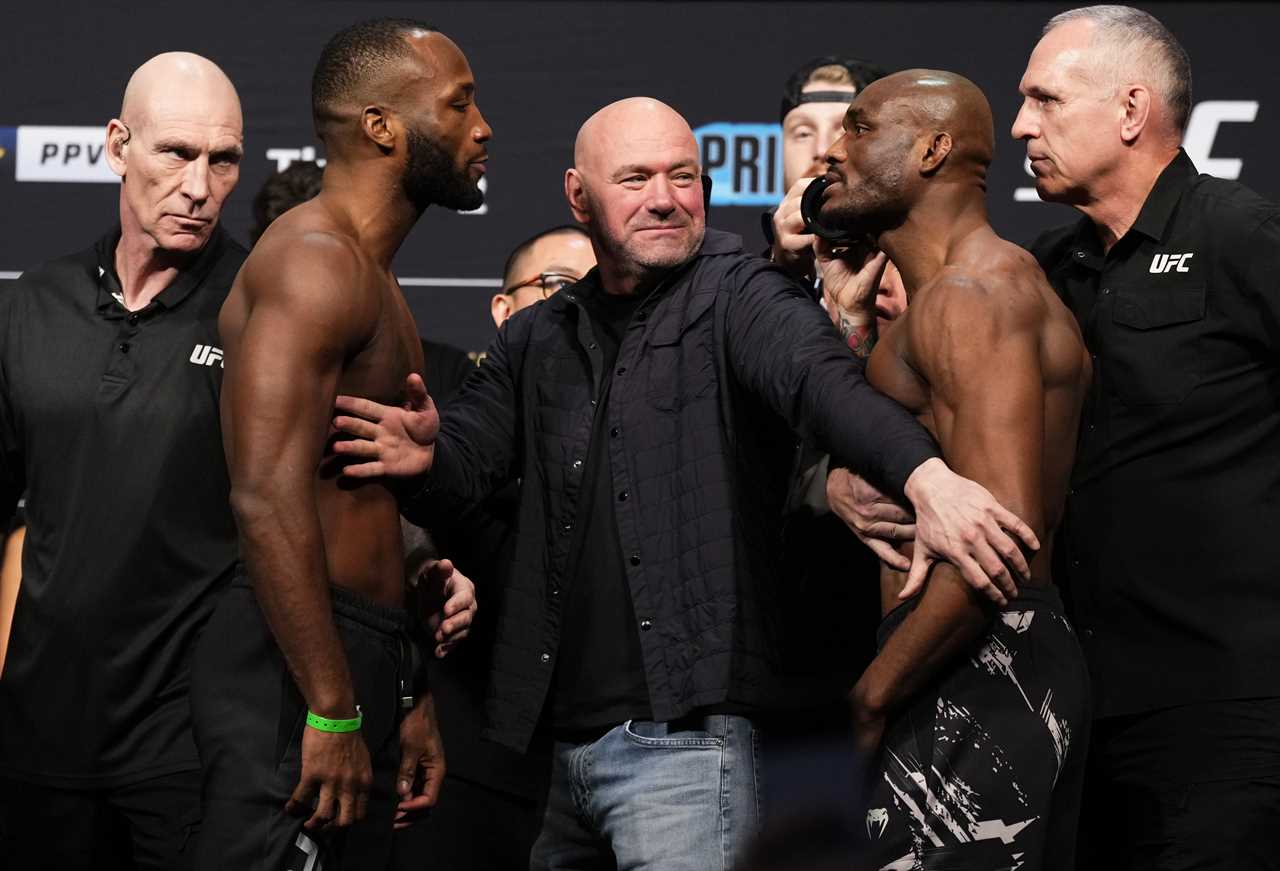 Leon Edwards was urged to take in the special atmosphere at O2 Arena before his UFC 286 trilogy fight with Kamaru Uman