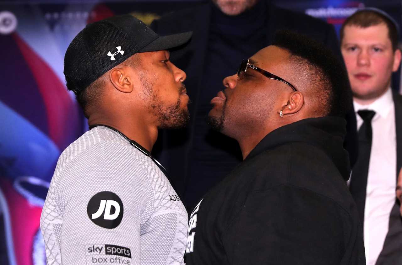 Jarrell Miller and Lucas Browne combined weigh 43 STONE to fight Anthony Joshua