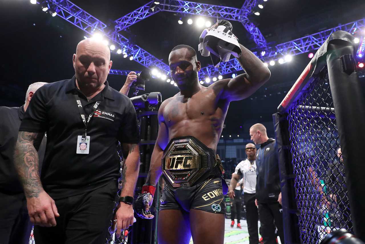 UFC 286 Results: Leon Edwards keeps the welterweight title by winning a thrilling victory over Kamaru Usman at O2 Arena