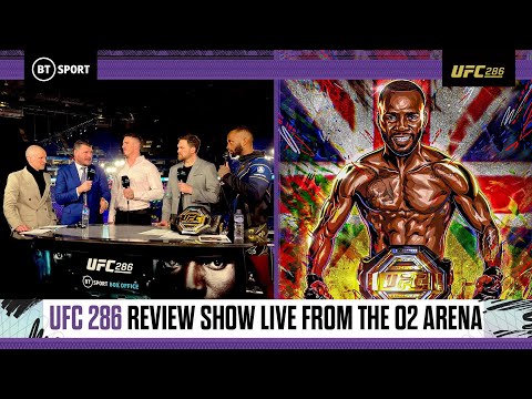 UFC 286 Review with Leon Edwards Tom Aspinall & Michael Bisping. The champ beats Usman