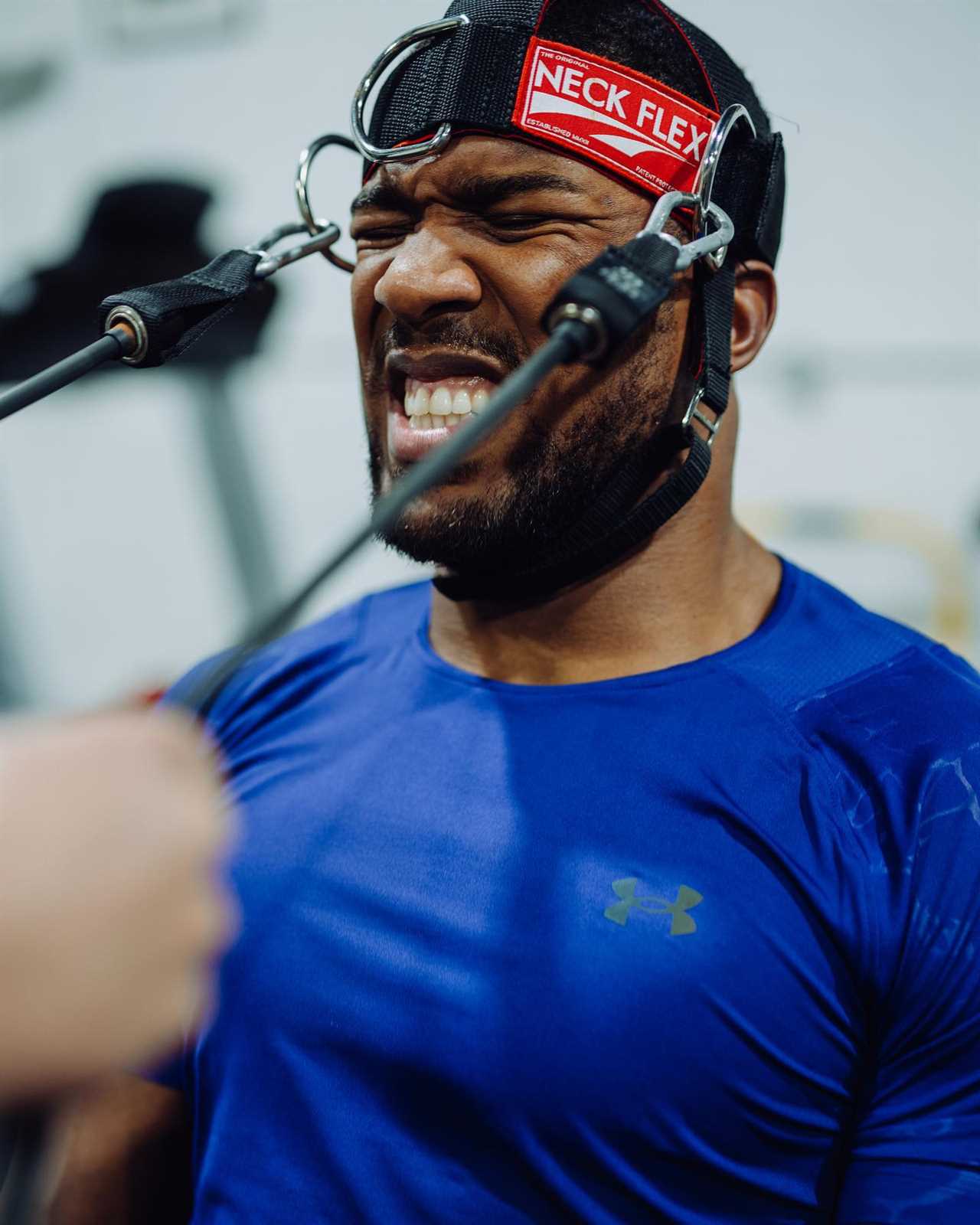 Anthony Joshua is no longer treated 'like God after training in a Texas gym that was 'extremely humble' before his return