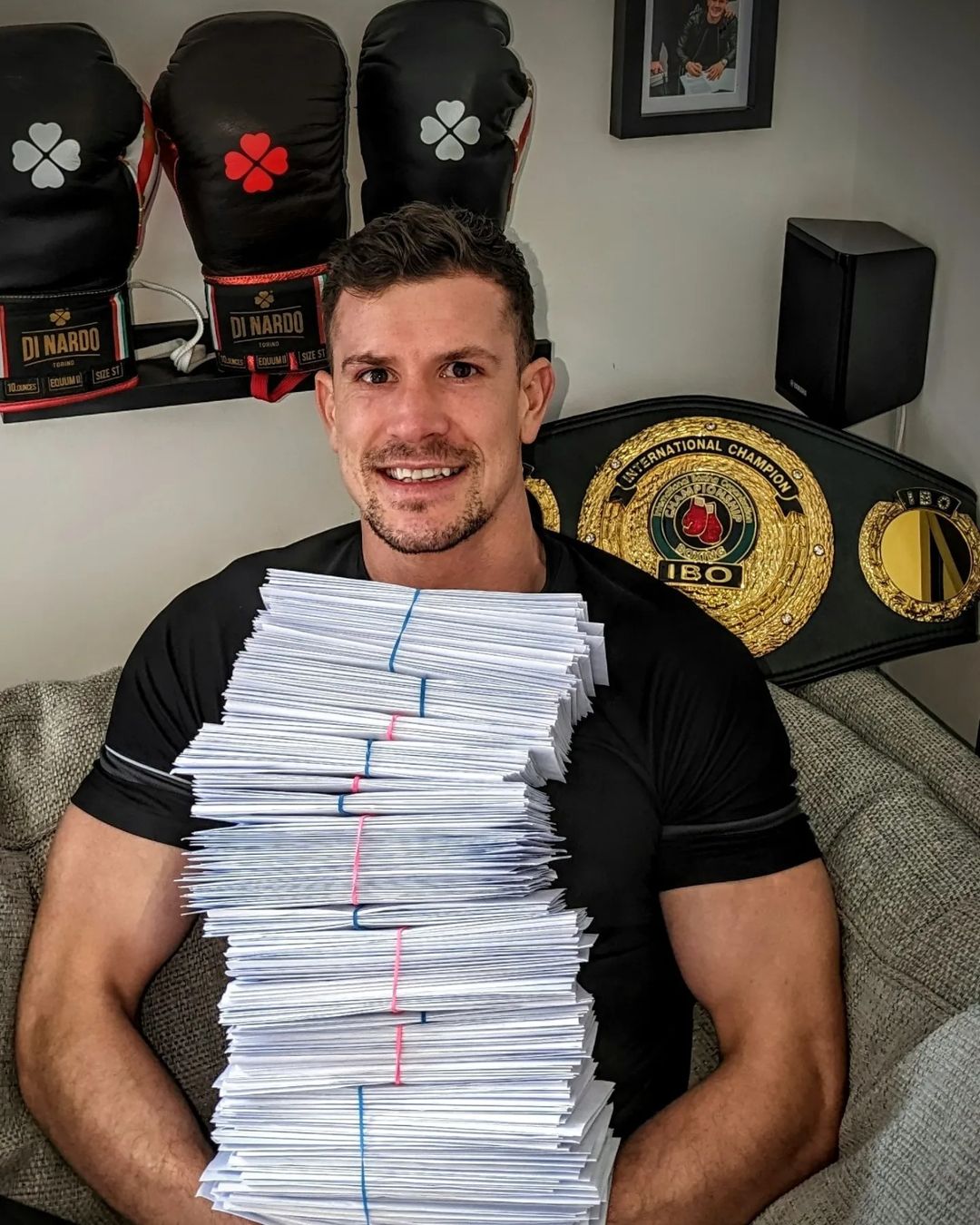 Meet the super-popular British boxer, who sells tickets to world champions on his way to the top