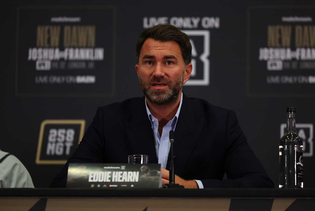 Eddie Hearn says, I'm nervous - Eddie Hearn shares his pre-fight nerves in preparation for Anthony Joshua's crucial fight against Franklin