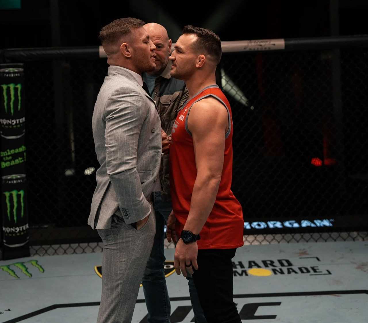 Conor McGregor looks trimmer ahead of UFC Return.