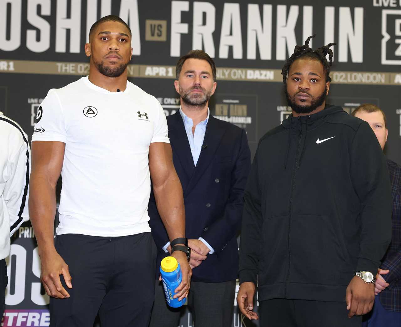 Anthony Joshua claims he has lost 'admiration' and respect from legends, as he sends Xrated messages to critics