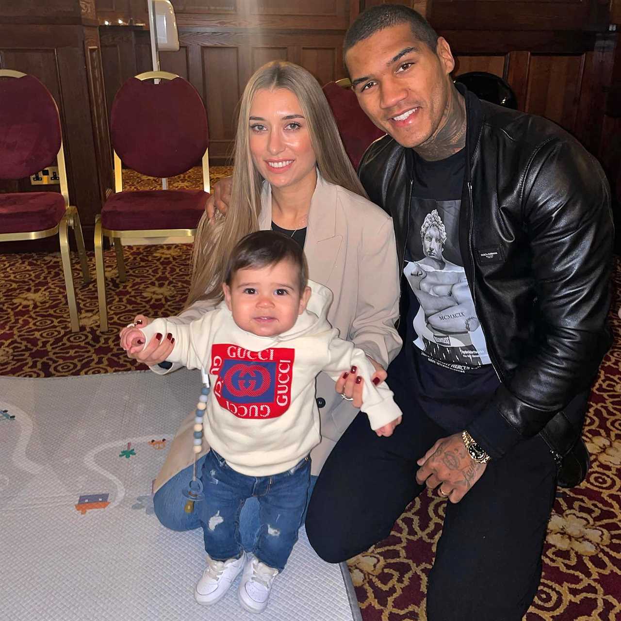 Victoria Benn, Conor Benn's spouse, is horrified that a thief broke in while she was home with her baby boy
