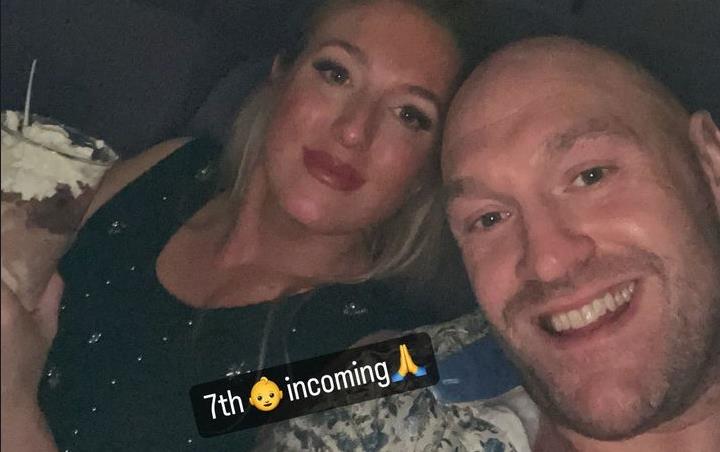 Tyson Fury seems to announce that Paris, his wife, is pregnant with their SEVENTH baby after the Usyk fight blow.