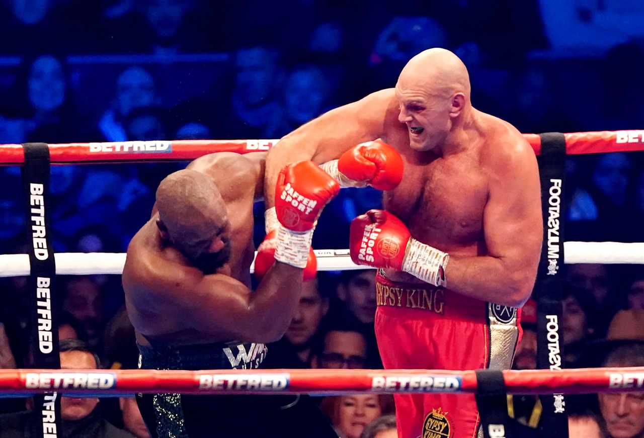 Tyson Fury seems to announce that Paris, his wife, is pregnant with their SEVENTH baby after the Usyk fight blow.