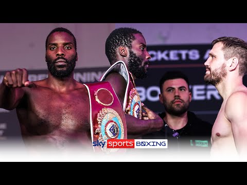 FIELD FINAL FACE-OFF David Light and Lawrence Okolie are in the final face-off for the world title showdown