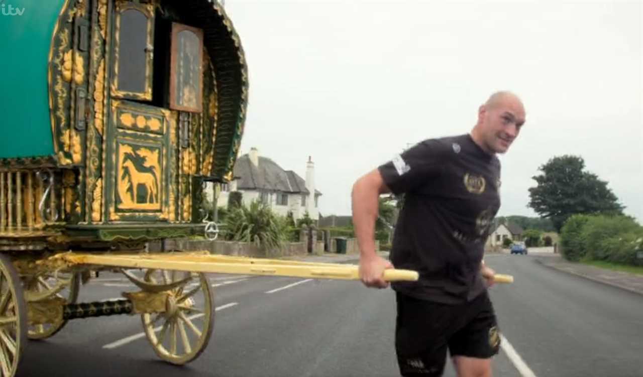 Tyson Fury lives in a modest PS550k Morecambe home with Paris and his growing family.