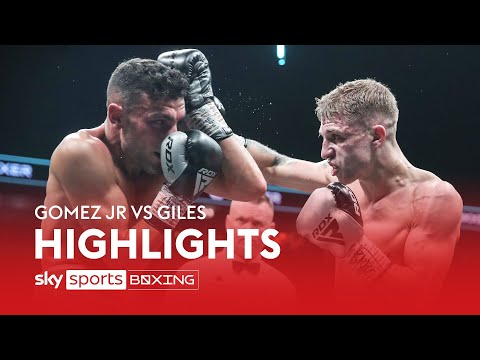 HIGHLIGHTS! Michael Gomez Jr vs Levi Giles  English Title Fight