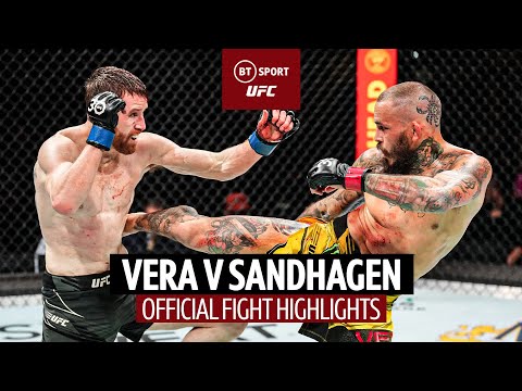 The top UFC bantamweights take on each other! Marlon Chito vera v Cory Sandhagen Official Fighting Highlights
