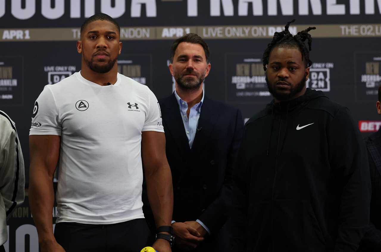 Anthony Joshua said to RETIRE from Boxing at 33 if he loses Jermaine Franklin's comeback fight