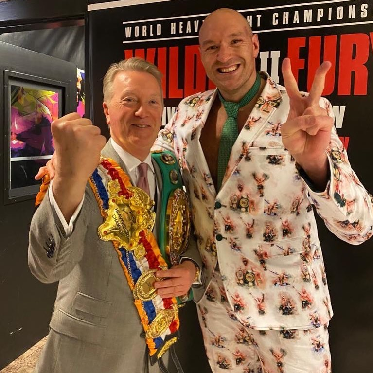 Anthony Joshua's promoter is interested in talking to Tyson Fury's British blockbuster team after the Jermaine Franklin bout.