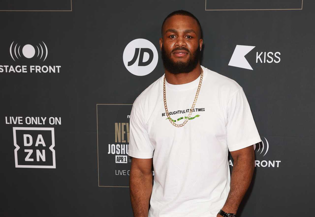 Anthony Joshua, Love Islanders and pop stars pose on the red carpet ahead of Jermaine Franklin's comeback fight.