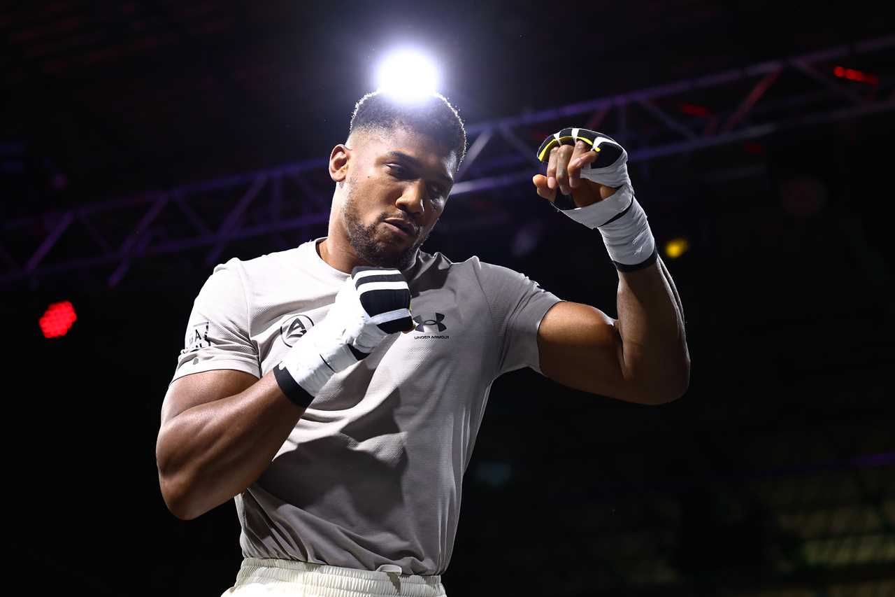 Anthony Joshua hits back at Jermaine Franklin's claims that people talk about him too much in training camps