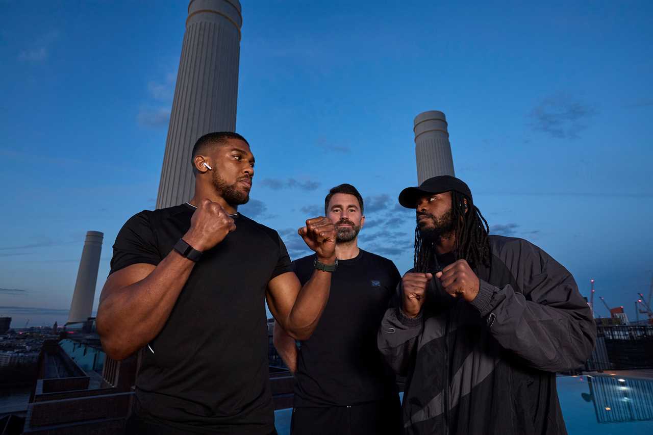 Anthony Joshua has already invited A-listers to his fight.