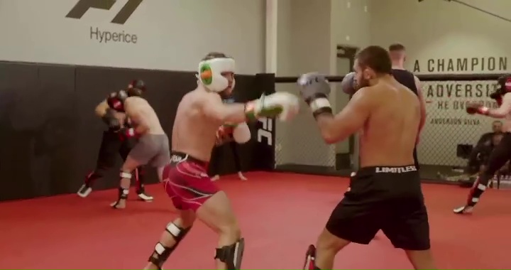 Conor McGregor released sparring footage while training with Michael Chandler, but UFC fans are concerned that McGregor has lost his pop.