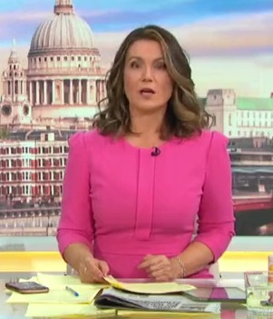 Susanna Reid was speechless at Anthony Joshua's antics in a live interview on GMB