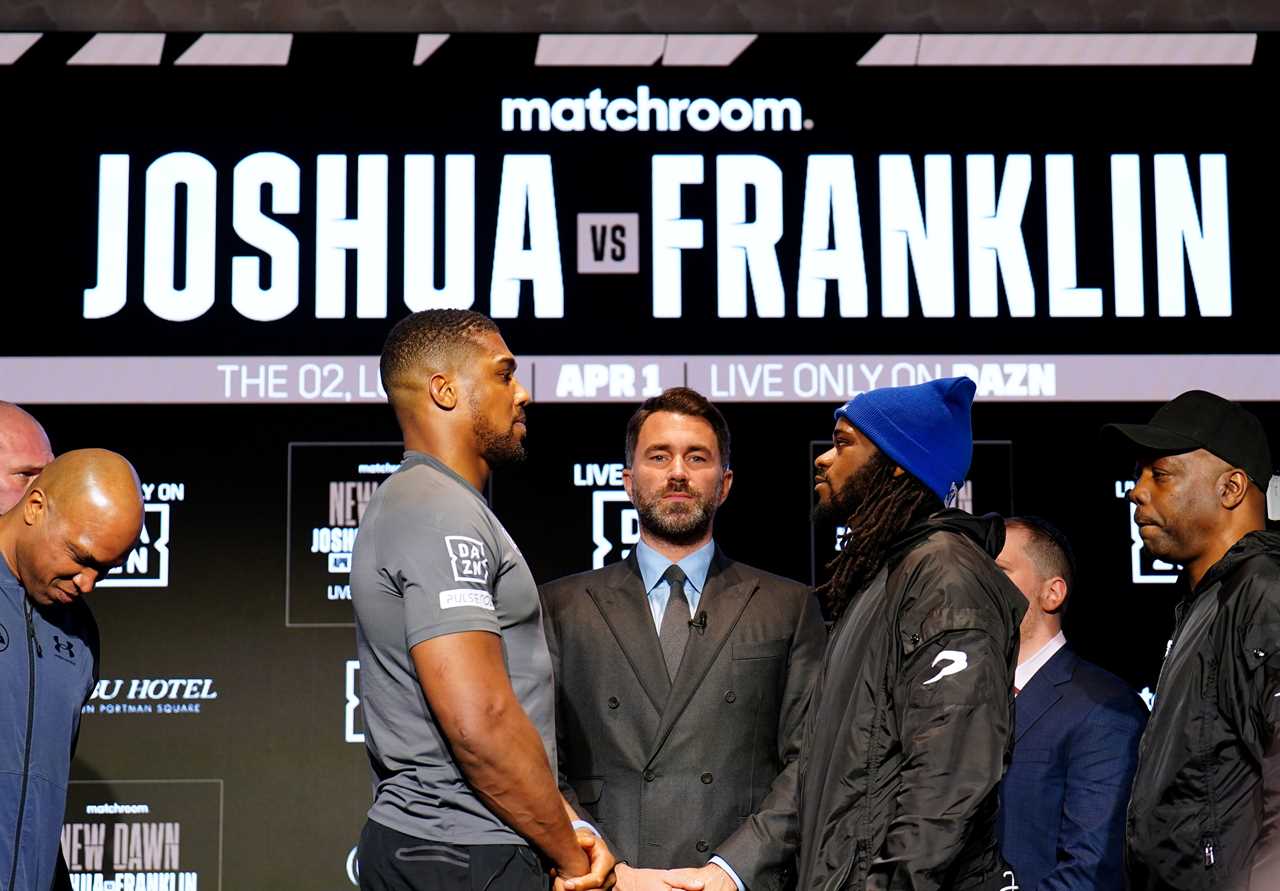 Meet the sexy ring ladies for Anthony Joshua vs Jermaine Benjamin, including Miss Swimsuit winner Ebanie Bridges' friend