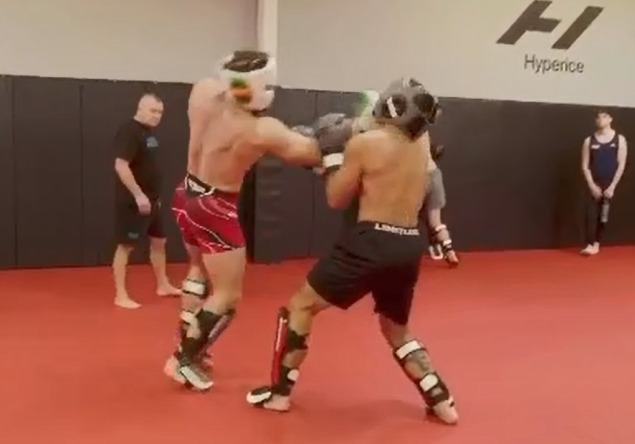 Conor McGregor nails MMA student with a 'beautiful uppercut' during The Ultimate Fighter sparring session