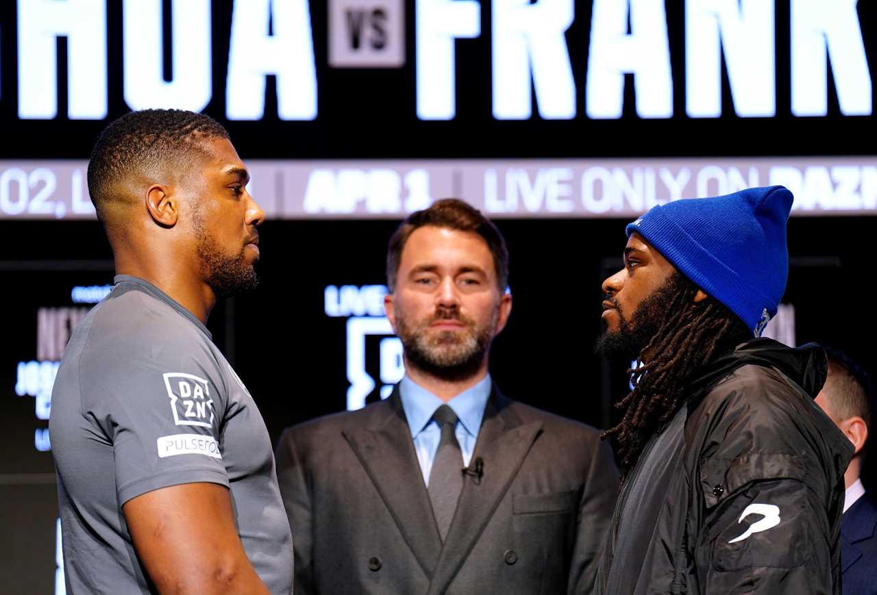 Anthony Joshua vs Jermaine Benjamin live stream and TV guide – how to see massive heavyweight clashes