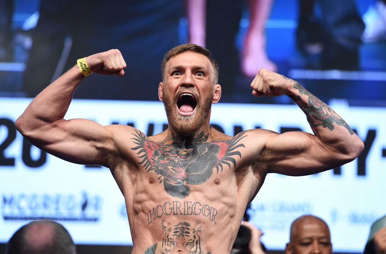 McGregor placed himself second to Anderson Silva in his own all-time list of the greatest MMA fighters