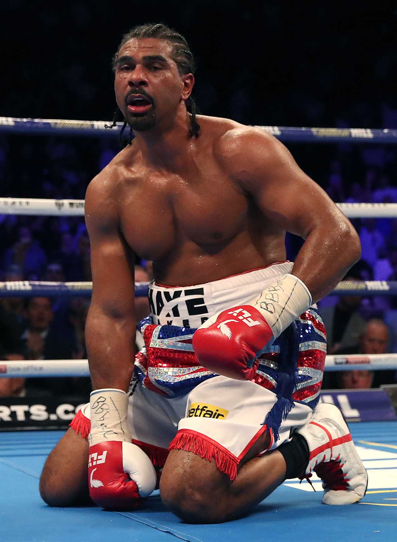 Just 35 seconds into his fight against Tony Bellew, David Haye knew that his career was over.