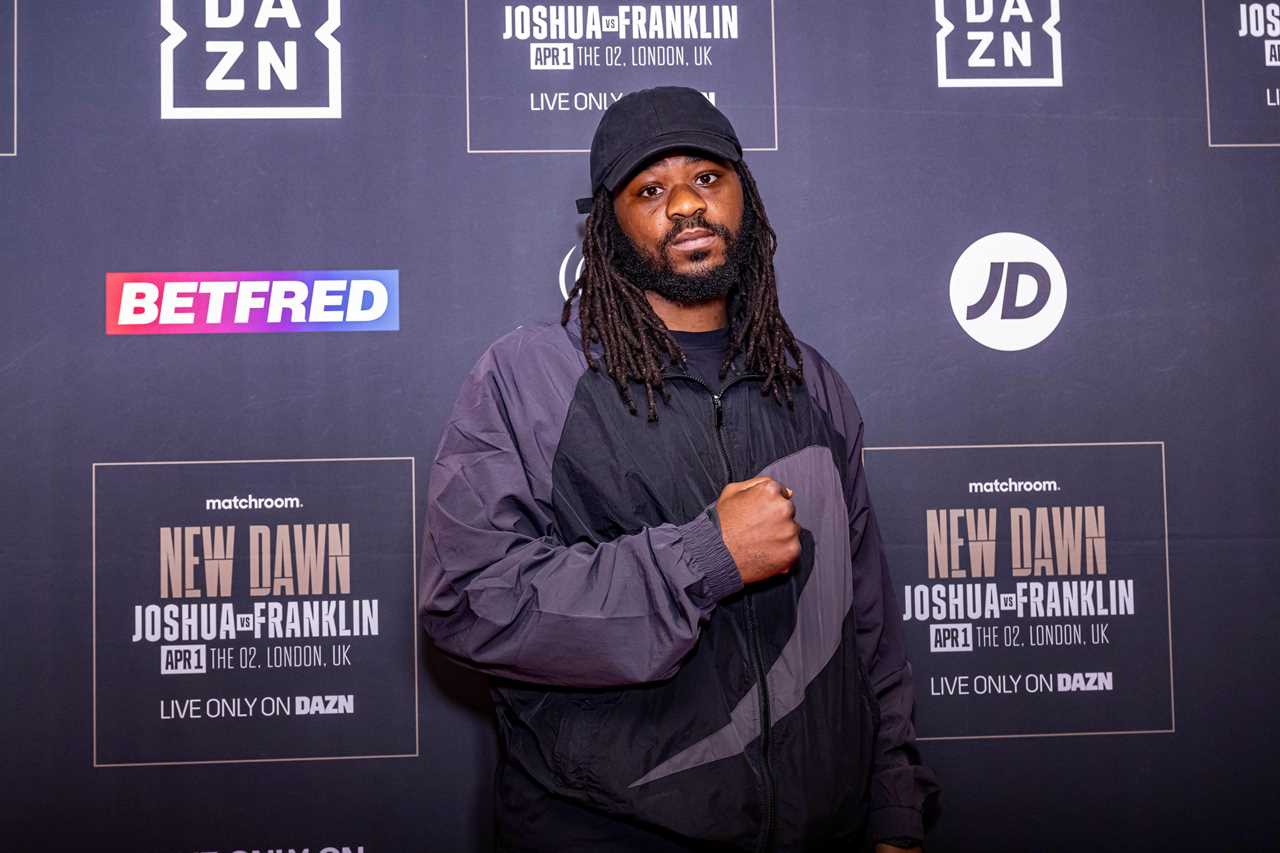 Franklin's crazy diet to lose 2st in Anthony Joshua fight, as he reveals the very British way he will celebrate his win