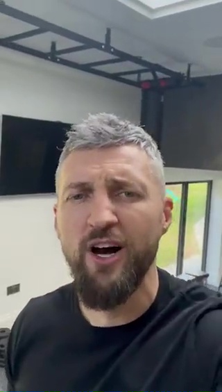 Brit prepares to face Franklin in a slapdown with Anthony Joshua, who slams Amir Khan and Carl Froch for being 'talking s***about me'