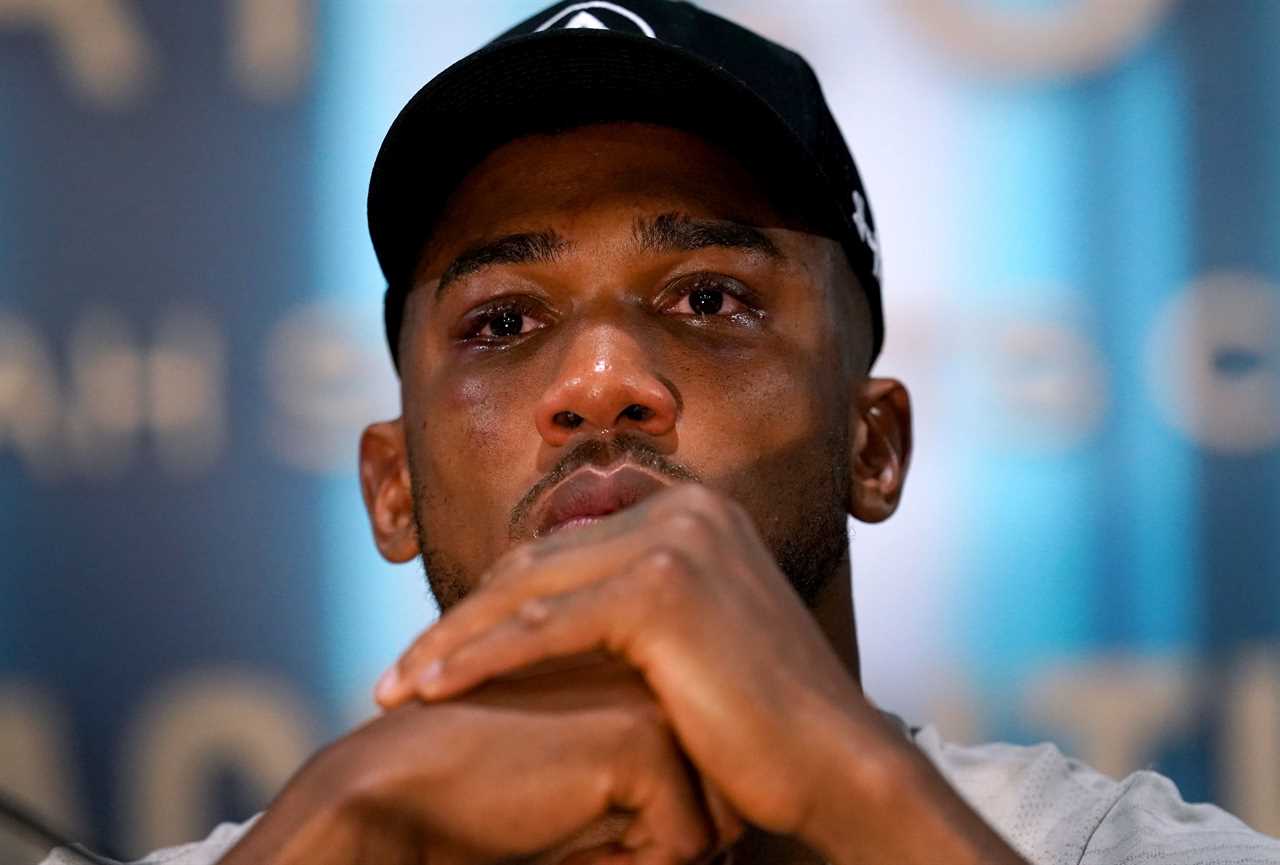 After he lost Usyk, Anthony Joshua shares his inspiration for an emotional comeback fight.