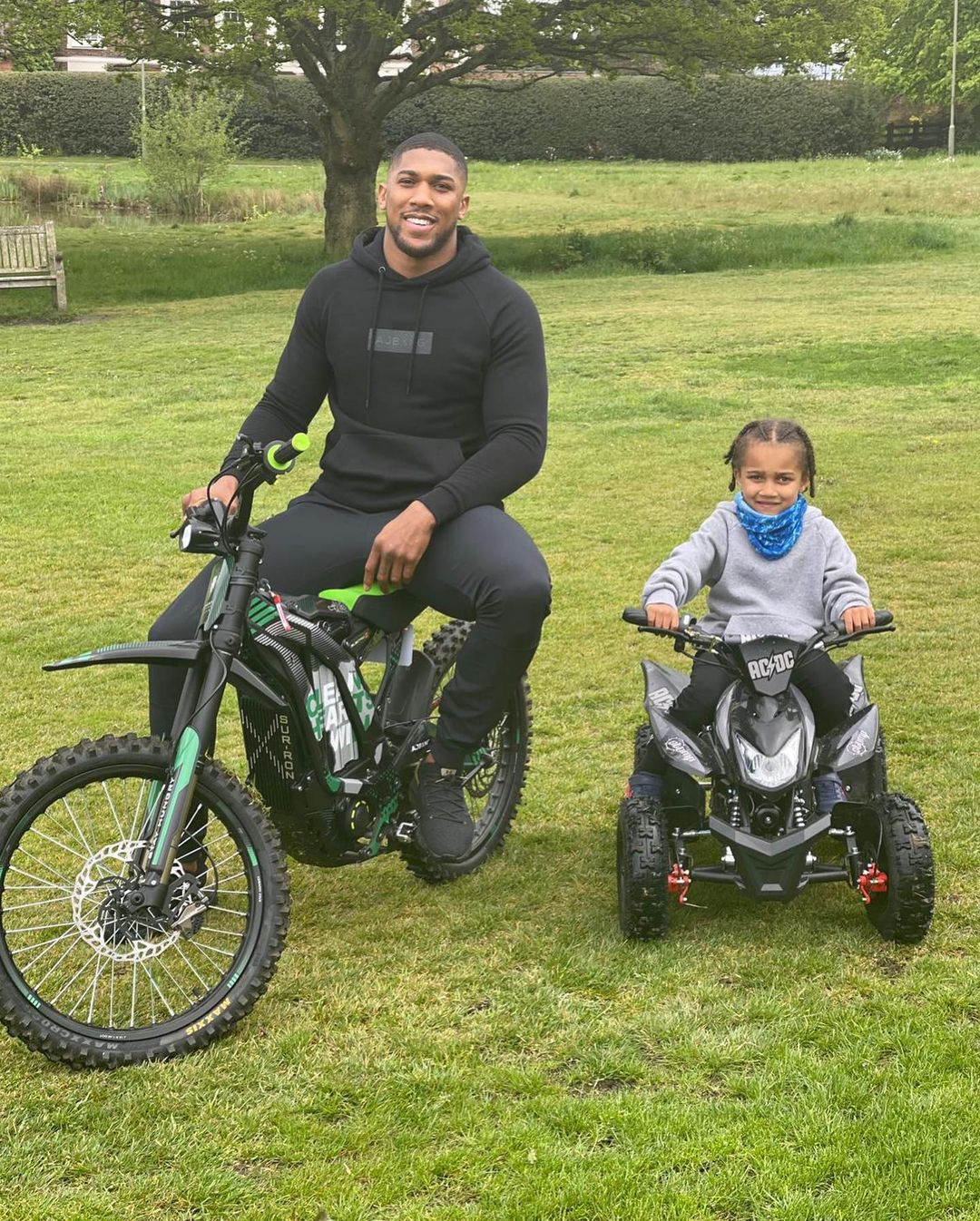 After he lost Usyk, Anthony Joshua shares his inspiration for an emotional comeback fight.