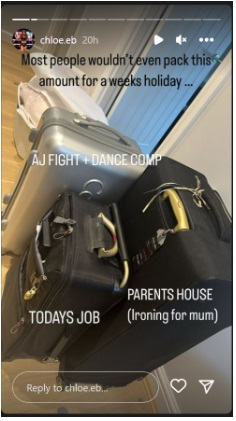 Amazing ring girls reveal Joshua v Franklin fight preparations with crazy baggage and gift from an ex-footie star fiancée