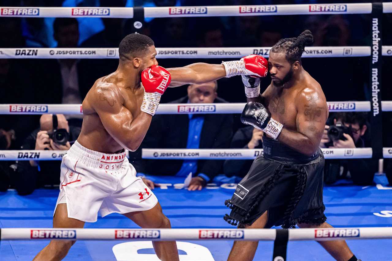 Dillian Whyte launches an X-rated attack against Anthony Joshua, accusing his rival of dodging him. He also claims that he is fighting 'his leftovers'
