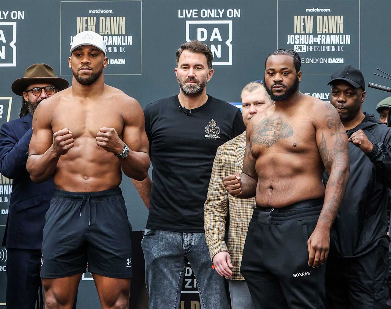 Lennox Lewis shares his concerns for Anthony Joshua, as he weighs in at the heaviest for the must-win Jermaine Benjamin fight
