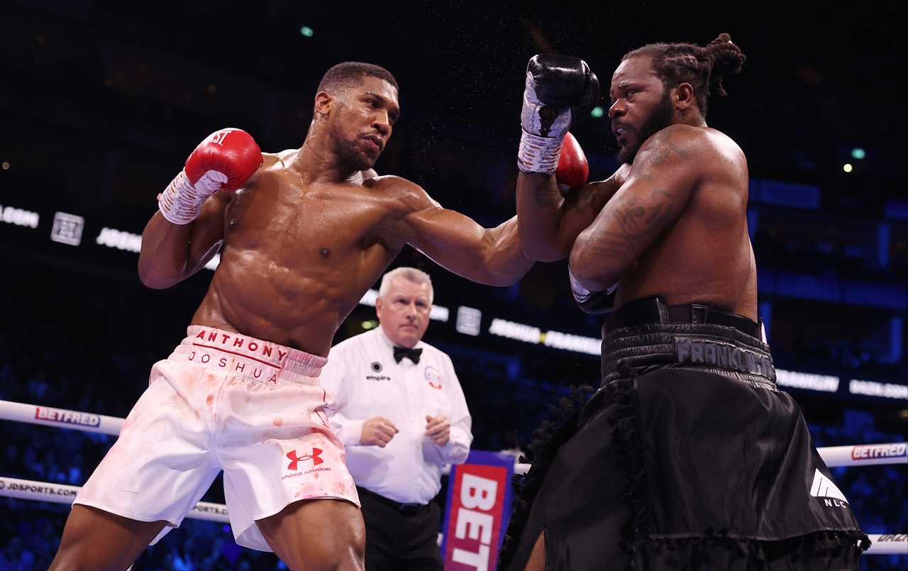 The punch stats for Anthony Joshua vs Jermaine Benjamin were revealed. It shows how exactly the Brit won the fight