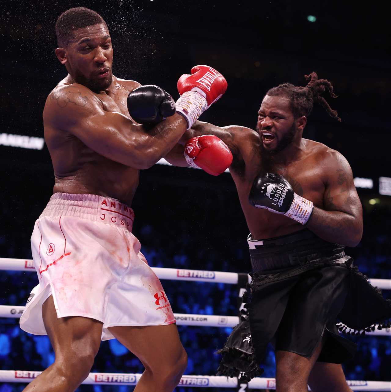 The punch stats for Anthony Joshua vs Jermaine Benjamin were revealed. It shows how exactly the Brit won the fight